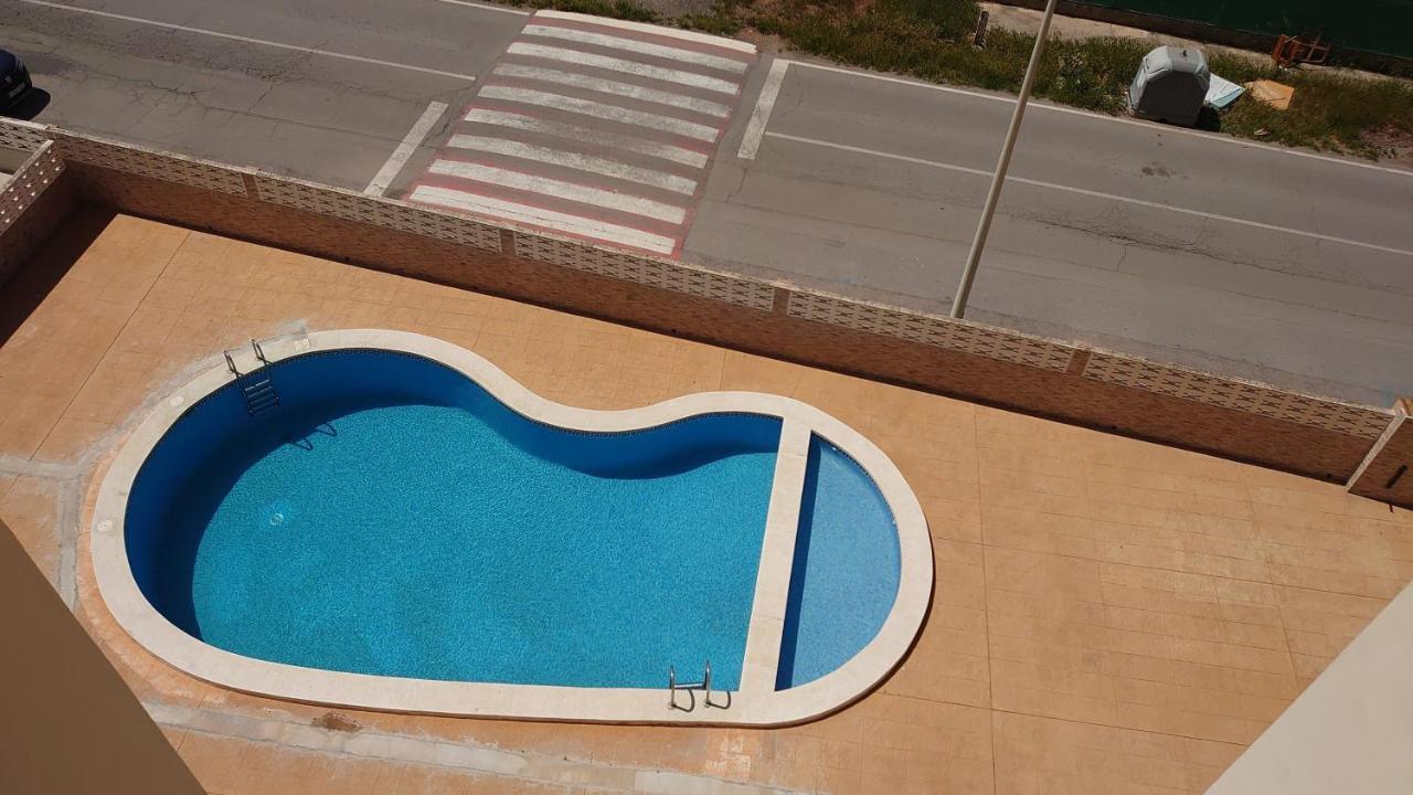 Apto. Con Wifi, Piscina, Vistas Al Mar Y Parking. 蒙科法尔 外观 照片