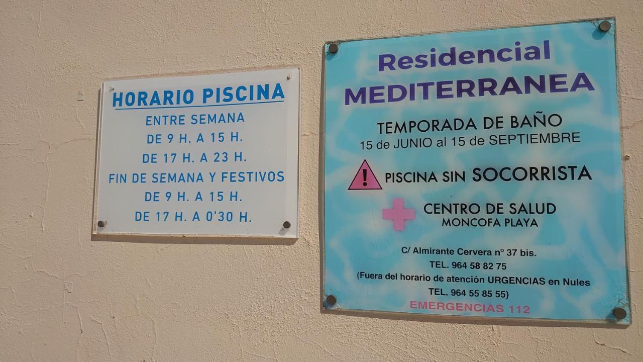 Apto. Con Wifi, Piscina, Vistas Al Mar Y Parking. 蒙科法尔 外观 照片