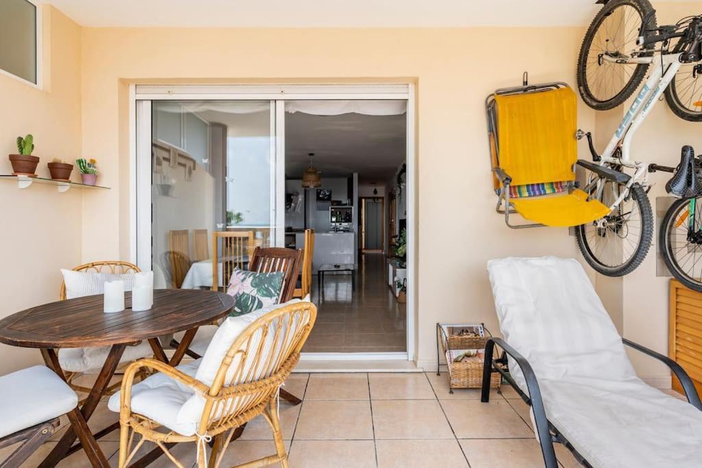 Apto. Con Wifi, Piscina, Vistas Al Mar Y Parking. 蒙科法尔 外观 照片